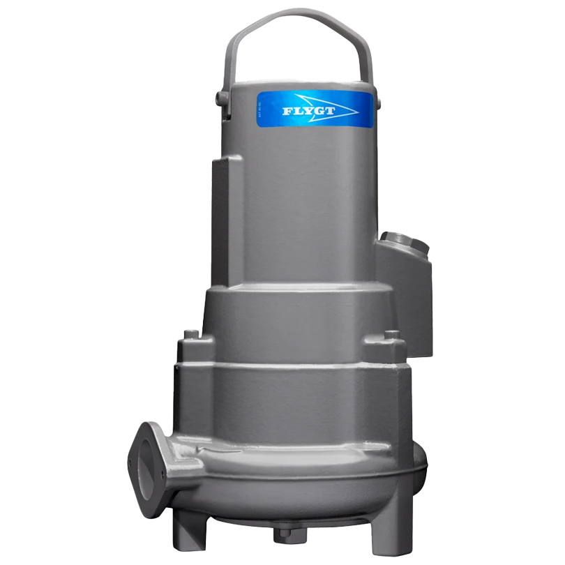 Flygt 3069 dompelpomp voor afval en rioolwater met klauw