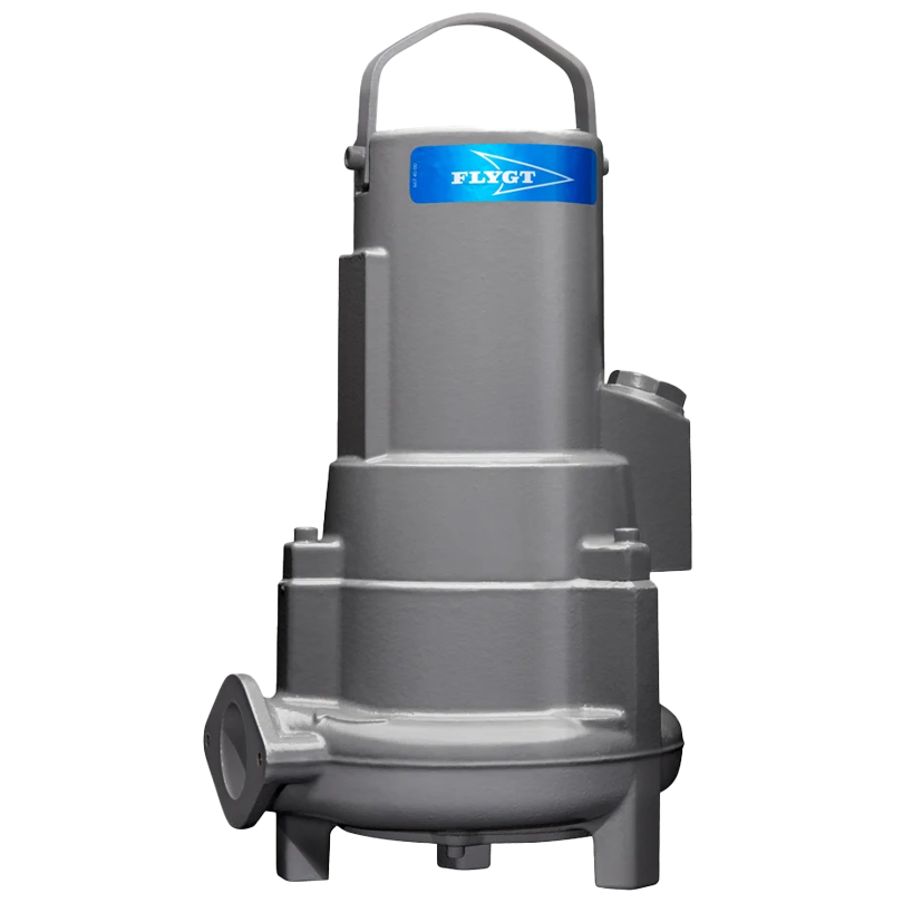 Flygt 3069 dompelpomp voor afval en rioolwater met klauw