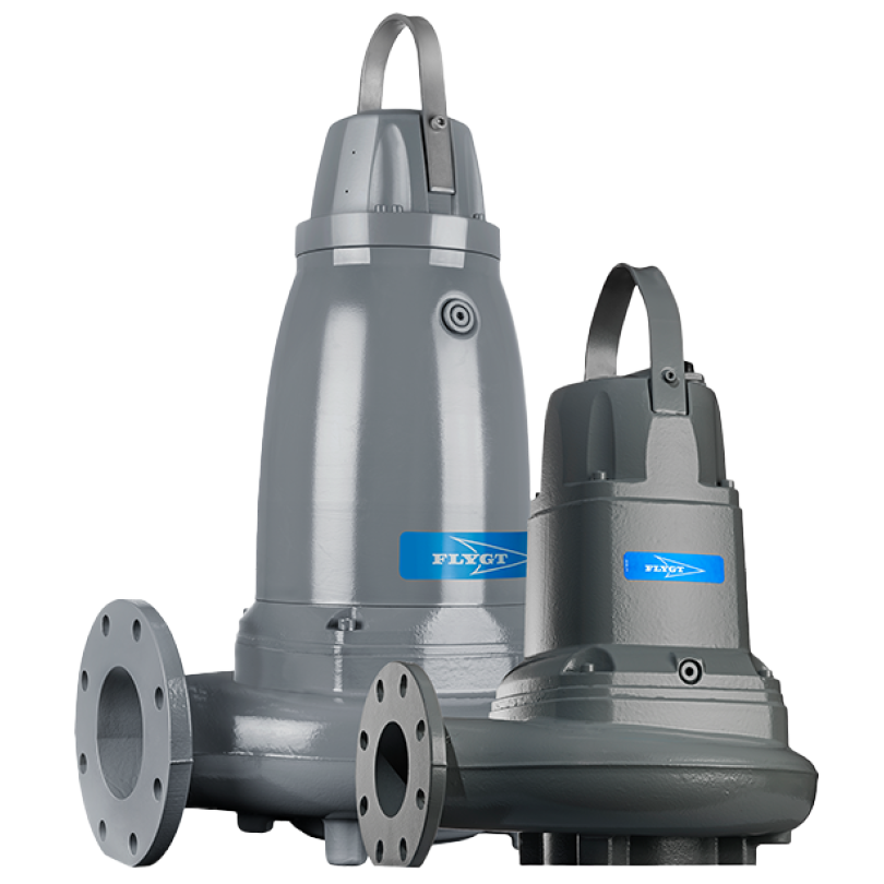 Flygt concertor dompelpomp met geintegreerde frequentieregelaar voor afvalwater