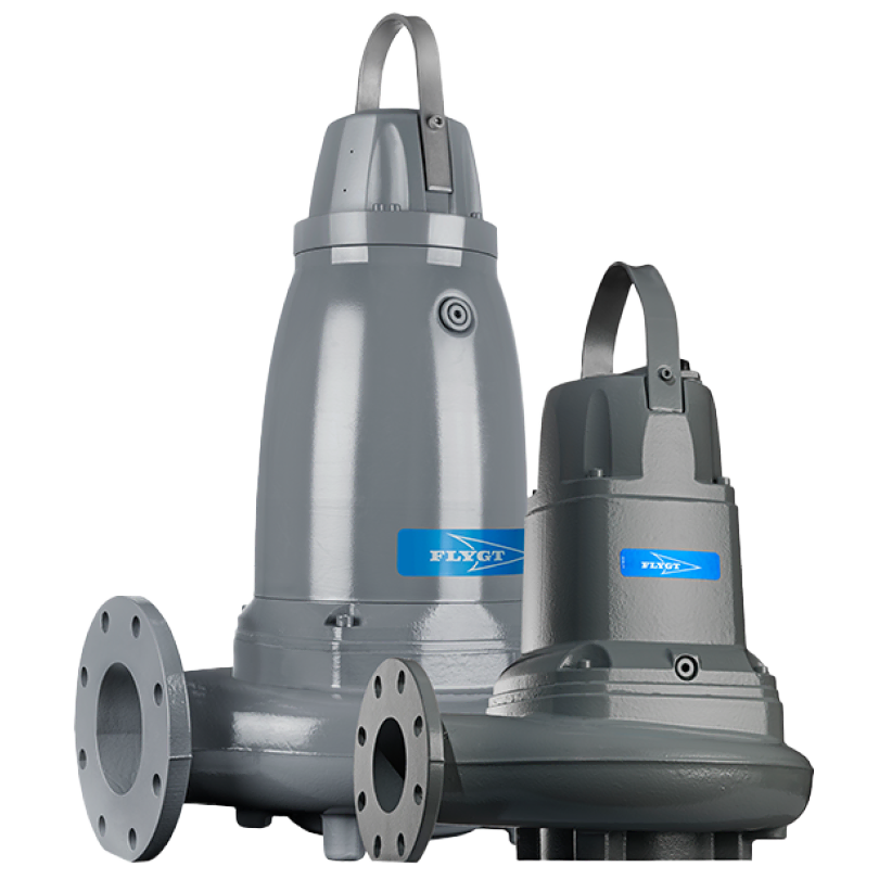 Flygt concertor dompelpomp met geintegreerde frequentieregelaar voor afvalwater