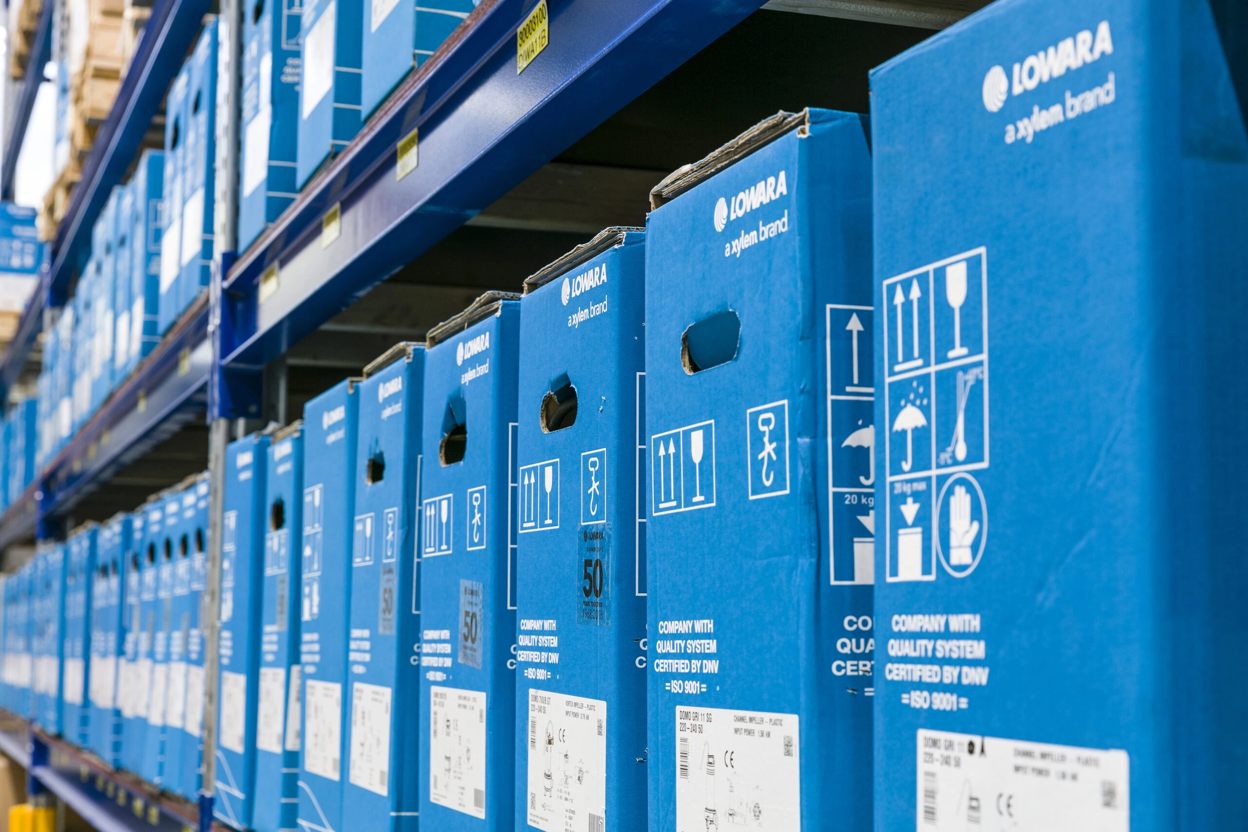 Xylem Lowara pompen op voorraad door nieuwe aanpak Xylem