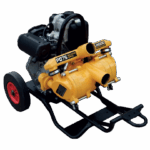 Selwood model PD mobiele verdringerpomp en droogloopmogelijkheden