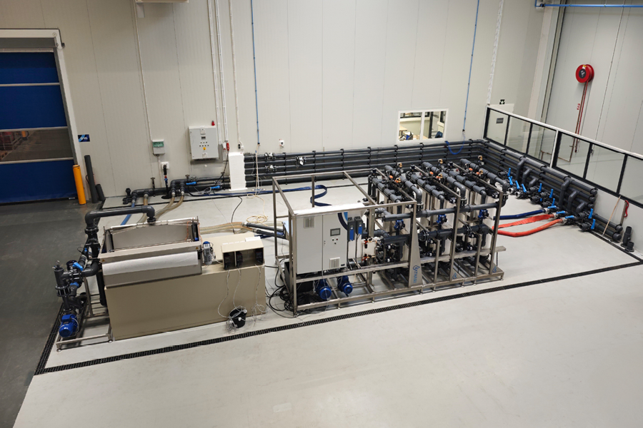 New water treatment test location at Van der Ende Group