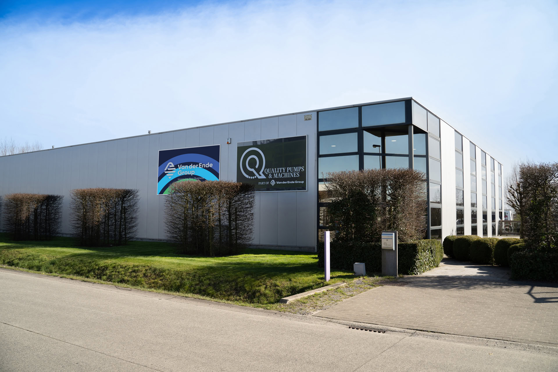 Van der Ende Group Belgium French website